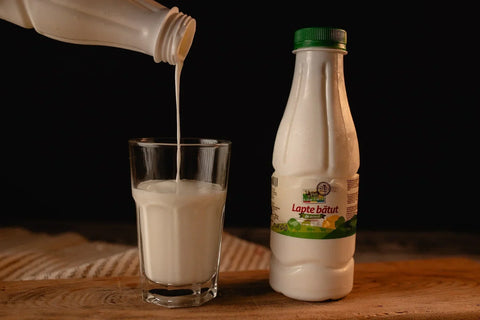 Kefir, Sana, Lapte bǎtut