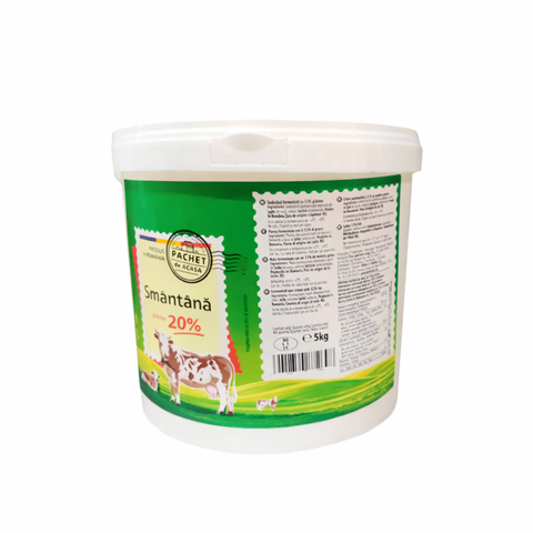 Smântână 20%, 5kg