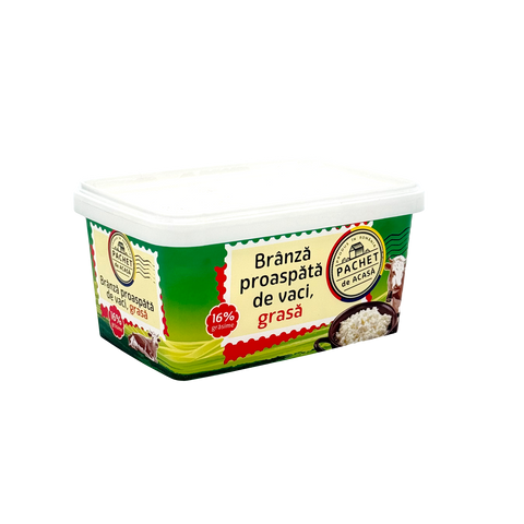 BRANZA PROASPATA DE VACA "Pachet de acasa" 400 G