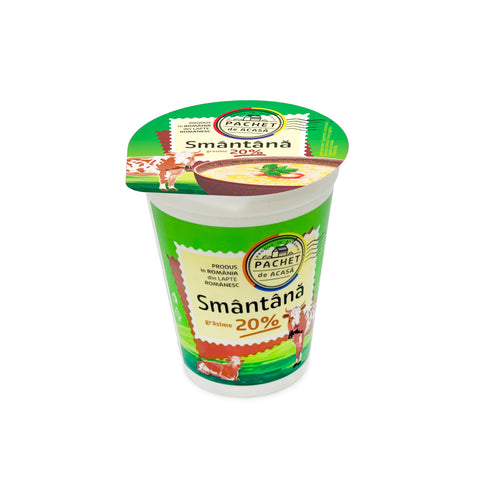 Smântână 20%, Pachet de Acasă, 400 G