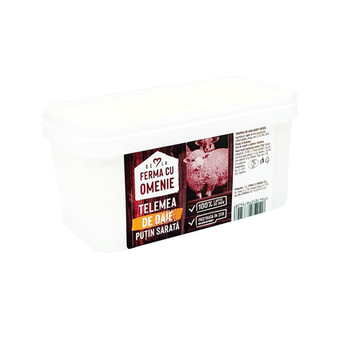TELEMEA DE OAIE PUTIN SARATA 800 G