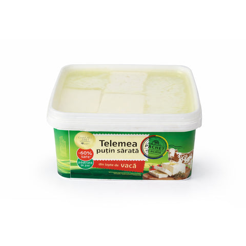 Telemea puțin sărată de vacă, Pachet de Acasă, 4kg