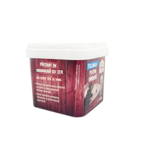 Telemea de vacă puțin sărată, 375 gr